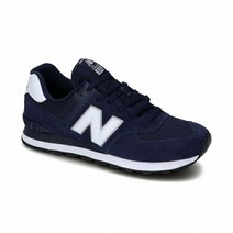 뉴발란스 NEW BALANCE NB ML574 EN2 와이즈 : D 네이비 아이코닉 모델 라이프 스타일 클래식 달리기 [ 남성]