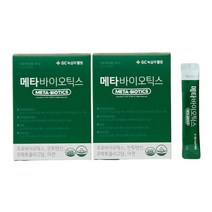 녹십자웰빙 듀폰다니스코 메타바이오틱스 프로바이오스틱 유산균 판토텐산칼슘 30포 2개