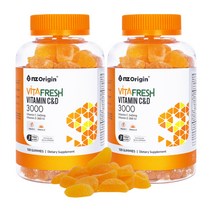NZ Origin Vitafresh Vitamin C&D 3000mg x 100구미 x 2 엔젯오리진 비타프레쉬 비타민 C&D, 2개, 100정