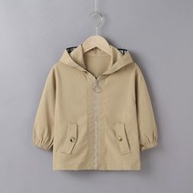 에프디 긴팔 아우터 키즈 트렌치코트