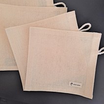 친환경 핸드메이드 천연 삼베 수세미/제로웨이스트/안개꽃 라벨 2겹