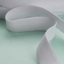 아유디 폴리 고무줄 허리고무밴드 1롤 40M 1마 옷수선 고무줄, 화이트5cm(1마)