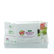 3M 베이킹소다 물걸레청소포 마일드 표준형 30매, 4개