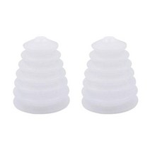 목공 싸이클론 소형 집진기 2pcs 전기 드릴 먼지 커버 고무 충격 해머 수집가 방진 장치 전동 공구 액세서리, [01] WHITE