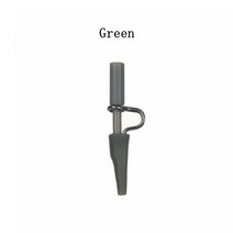 안전 리드 클립 고정 라인 잉어 물고기 액세서리 야외 낚시 장비 10 개, 01 Green