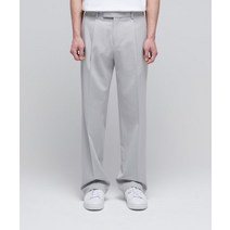 MUSA STANDARD 와이드 히든 밴딩 슬랙스 라이트 그레이 WIDE HIDDEN BANDING SLACKS LIGHT GREY MIPS0004-LG