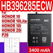 핸드폰 배터리 교체 nohon hb386589ecw 배터리 화웨이 명예 8x 8c 7x 4x 6 8 프로 9 10 라이트 v10 v9 p9 메이트 9 프로 원래 교체 최고의, 명예 10 라이트