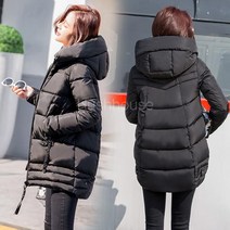 SAMARA 패딩 여성 빅사이즈 롱 가성비 역시즌 후드