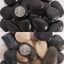 콩자갈 20kg 베이지 블랙 화이트 어항돌 화분 조경 바닥시공 에폭시, 다크그레이 (3-5mm)