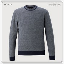 인디안 NC10 솔리드 라운드넥니트_INDIGO MIVBRYS1261