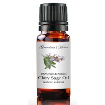클라리 세이지 에센셜 오일 - 10mL 100% 순수 - 미국 판매자
