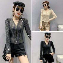 SH93 라틴 라인댄스복 단체 행사 활동 쟈켓스타일 스팽글