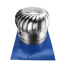 스테인레스 대형 덕트 배기 환기 캡 벤츄레다 환풍구 벤츄레이터 밴틸레이터 공기배출구, 304 스테인레스 600mm + 바닥판