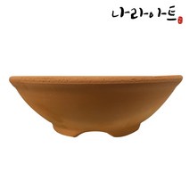 황토 야생화화분 (대) 옹기 화분 분재 식물 키우기 야생화 옹기토 친환경 동양란 풍란분