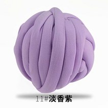 자이언트얀 심플 코튼 아이슬란드 털실 뭉치 초거친 실타래 고양이 집게 쿠션 핸드메이드 d, 11 연보라색