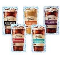 칸타타 아이스커피 파우치 230ml 5종 혼합 10팩+10팩+, 헤이즐넛스위트바닐라, 본상품선택