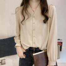 여성남방 셔츠블라우스 가을 블라우스코디 여자셔츠