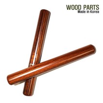 국산 파카우드클라베스 국산 (퍼커션 공연 전문가용 클라베스), Pakkawood클라베스(갈색) 1조