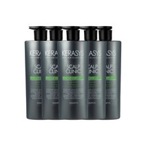 애경 케라시스 샴푸 린스 대용량 두피클리닉 750mlx5개, 케라시스 샴푸 린스 대용량 두피