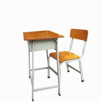 교육용 학교 의자 강의실 학원 걸상 초등 옛날 나무, D(책상+의자)