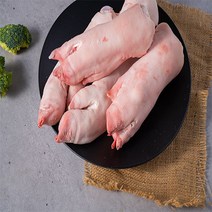 미니족한벌 원형컷팅 절단 국내산 냉동 쫄깃한 돼지족발 콜라겐 듬뿍, 단품