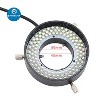 산업용 카메라 멀티 컬러 LED 링 라이트 램프 41mm Illuminator 기계 비전 108pcs LED 조명 램프, 03 Blue