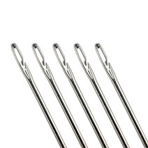 백카벨로 노인바늘 측면구멍 블라인드바늘 6P, 6개