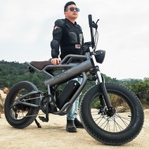 배달전기자전거 자토바이 전동 전기 자전거 SUINIU N20 팻 타이어 MTB 전기 자전거 48V 500W 모터 20AH 풀 서스펜션 전기 산악 자전거 산악 자전거 Ebike, 한개옵션0, 한개옵션1