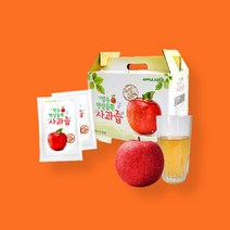 과수원 사과즙 과일 독소 제거 변비에 좋은 50포, 100ml x 50포