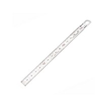 미네무라 가와사 루마 일제 다용도 철직자 쇠자, 1개, 15cm(유광)
