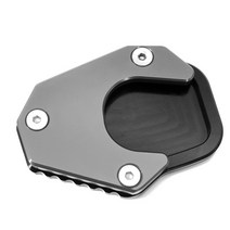 혼다 랠리 crf 250 250l 2017 2018 2019 2020 오토바이 킥 발 측면 스탠드 확장 패드, 회색