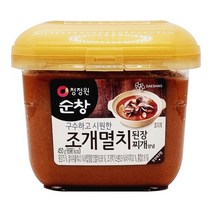청정원순창 조개멸치 된장 찌개양념, 450g, 4개