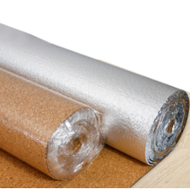 바닥보양재 보양제 소음 방지 방습 코르크 바닥재, 2.0mm알루미늄호일코르크바닥매트10제곱미터