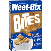 새니테리엄 위트 빅스 바이츠 크런치 허니 브랙퍼스트 시리얼 Sanitarium Weet bix Bites Crunchy Honey Breakfast Cereal 510g