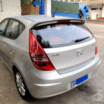 리어스포일러 자동차 현대i30 2009 2010 2011 2012 2013 2014 2015 abs 소재 자동차 테일 윙 도색되지 않은 프라이머 컬러, 하얀, 현대
