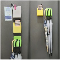 다용도 자석 펜홀더, 블랙(소)
