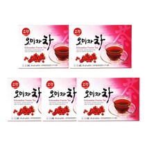 [MantaX] 고향 전통 오미자차 20개입 x 5set 건강 과일차 냉온차