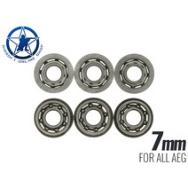 AOLS AEG SUJ2 볼 베어링 7mm ◆해외제 전동 건 스포츠 라인 등에 대응 7mm 메카 박스 메탈 베어링 커스텀 롱 라이프화에