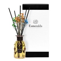 에스메랄다 디퓨저 300ml 감성선물 답례품 플라워 생화 안개꽃 선물세트 디퓨저, 레몬 파라다이스_에디션 1set