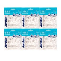 조르단 3 in 1 일회용 치실 36p 랜덤 발송, 30개, 330개입