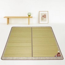 대형 여름 대나무자리 대나무 장판 대자리 2인용 거실 대나무 돗자리