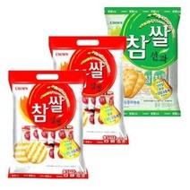 크라운제과 참쌀설병 128gx2개+참쌀선과 115gx1개 묶음, 371g, 1세트