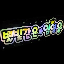 응원피켓 응원봉 재롱잔치피켓 LED플랜카드 LED피켓 콘서트 파티용품, 04-LED대피켓(40x11cm)/led색상혼합