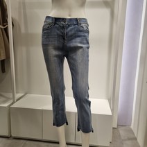 올리비아로렌 [사이드워싱 일자핏데님팬츠] 다리가 길어보이고 신축성이 우수한 캐주얼 무드의 데일리 아이템 VVCMPXM4281