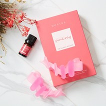 향기나는 핑크레이 발가락교정기 발가락링, 핑크레이 + 향기케어 프라그렌스