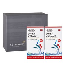 마더네스트 [마더네스트] r-TG 슈퍼오메가3 200캡슐 2개입 선물세트 (12개월분), 선택완료, 단품없음