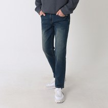 지지블랙 던빌 본딩기모 청바지 스판데님 팬츠