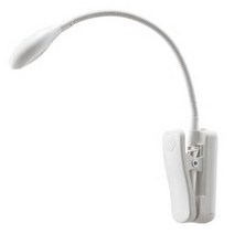 이케아 에바레드 EBBARED 건전지형집게스폿조명 화이트 벽조명