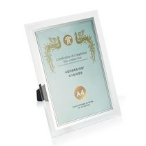 유리액자 A4 사진 제작 A2 팝아트 나무 생활용품 인테리어 탁상 거실 표구 족자 캔버스, 단품