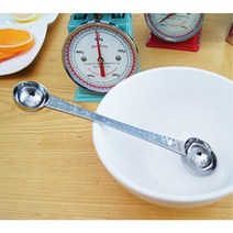 조리용 스텐 눈금 긴 롱 계량스푼 계량스푼스텐 수푼
